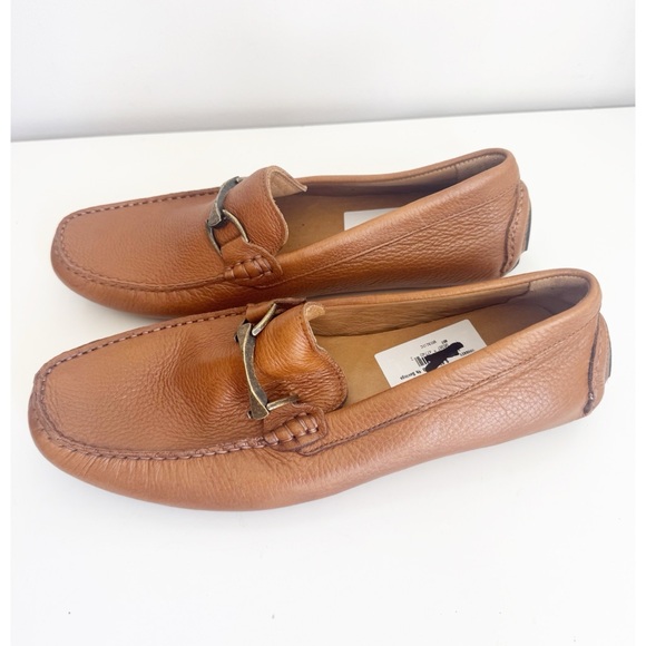 Donald Pliner Men’s Vitalitc Loafer 9 whiskey - Picture 1 of 8